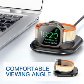ZIKUREL Apple Watch dock supports all models from Series 2 to Ultra