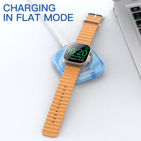 ZIKUREL Apple Watch Dock compatible with Series 2 to Ultra for versatile use.
