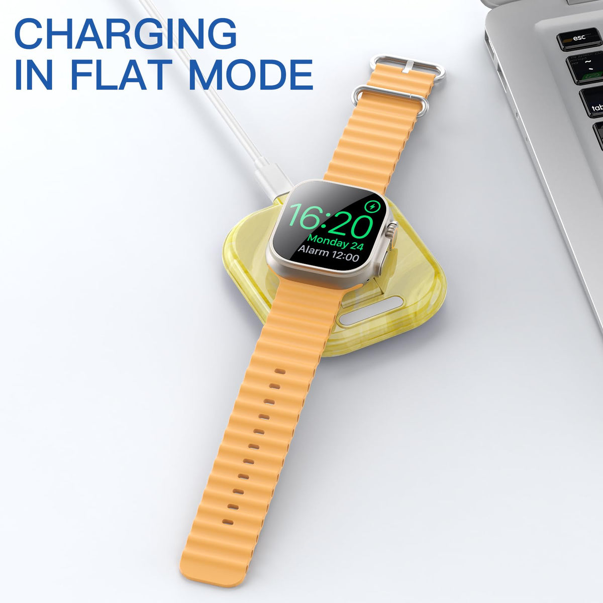 ZIKUREL dock in use at bedside for convenient charging.