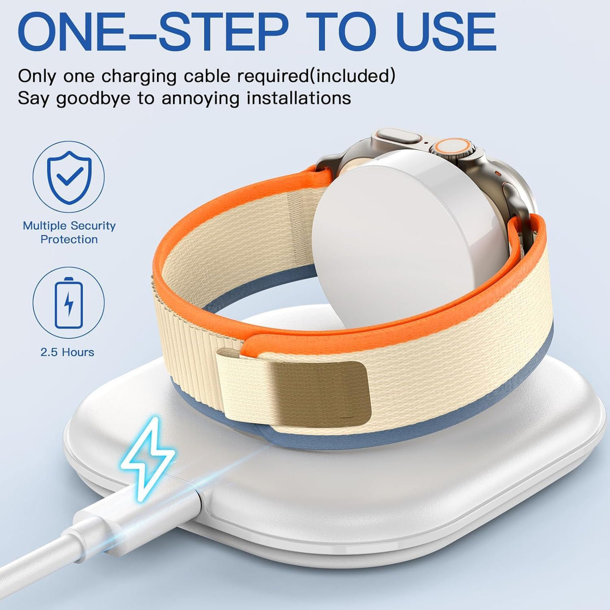 ZIKUREL fast magnetic charger stand delivers quick, hassle-free charging at a glance.