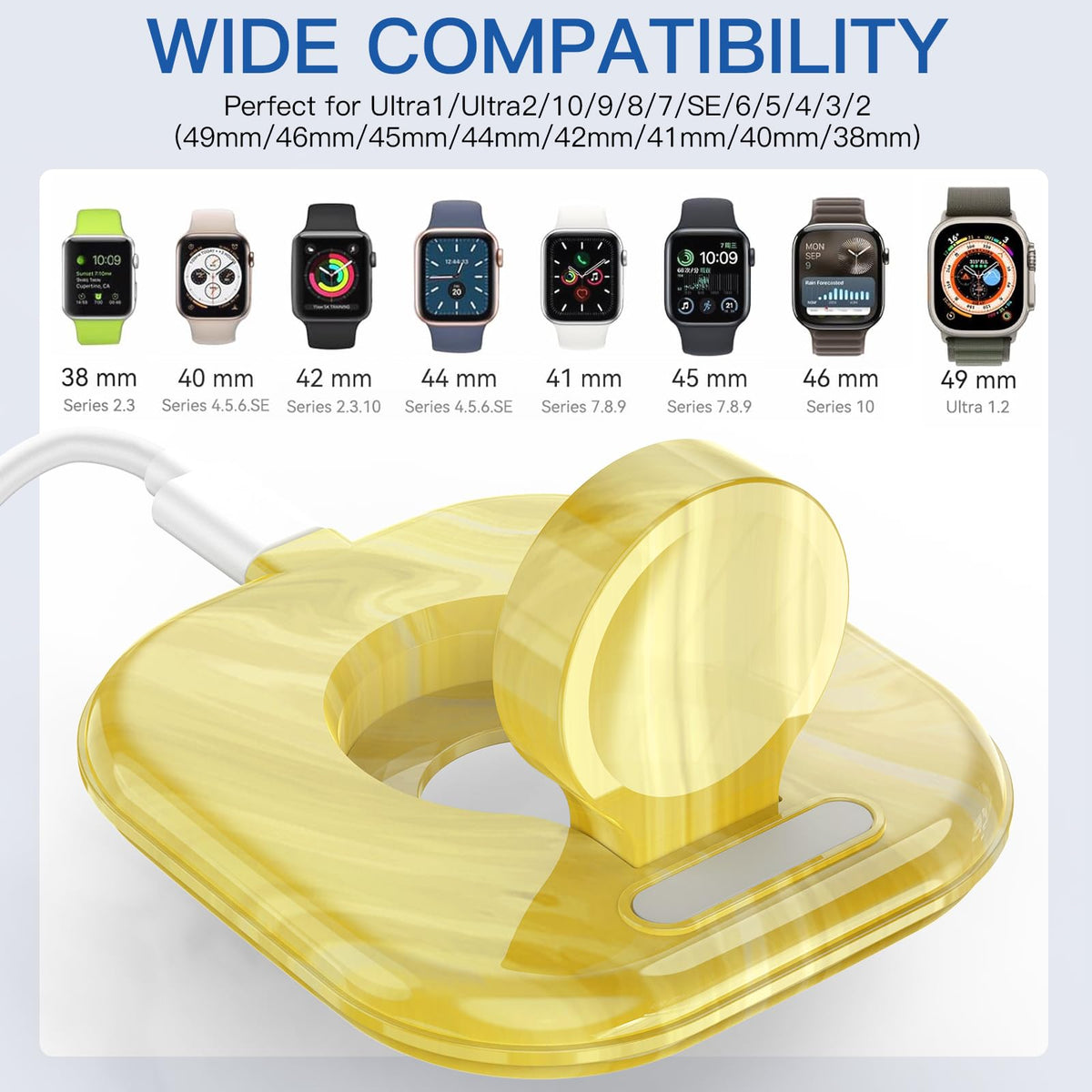 ZIKUREL dock featuring overheating protection for safe charging.