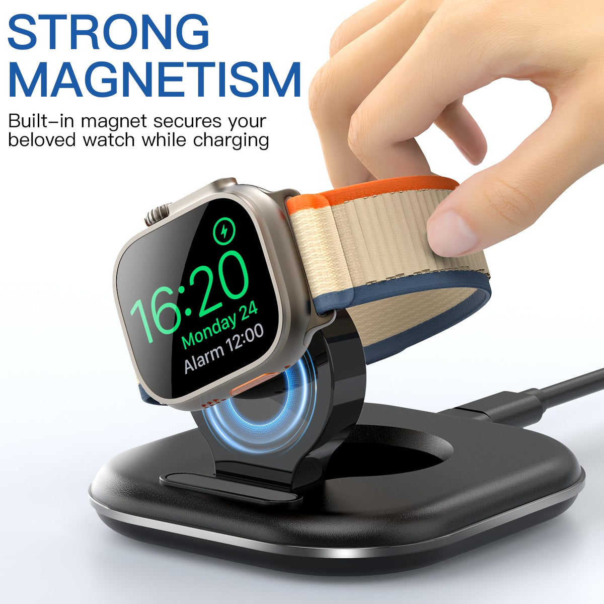 ZIKUREL seamless alignment dock ensures effortless charging every time