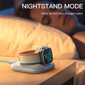 ZIKUREL nightstand mode compatibility supports easy bedside viewing.