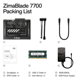 ZimaBlade 7700 4K media server use supports smooth streaming.