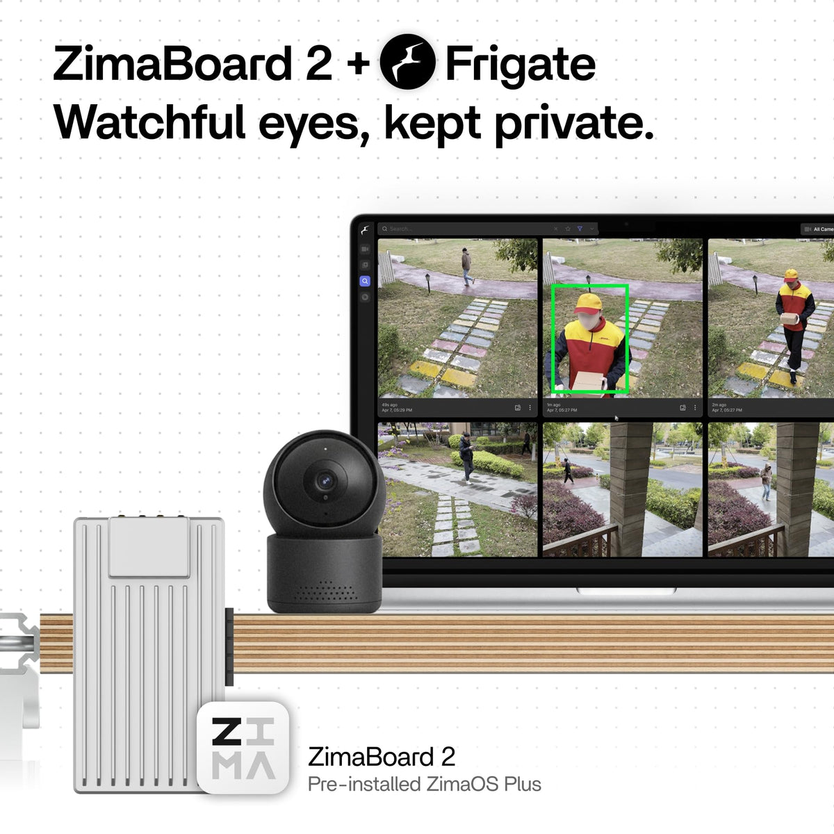 ZimaBoard 2 dual 2.5GbE ethernet delivers high-throughput local networking.