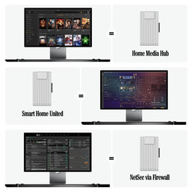 ZimaBoard 2 fanless design, quiet operation suited for home offices.