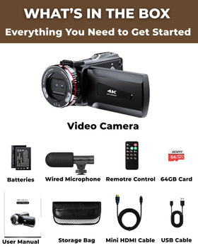 ZIMOCE two batteries and 64GB card extend shooting sessions.