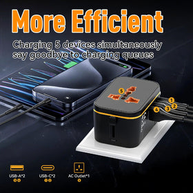 Compact Zinalop design fits into luggage for easy travel