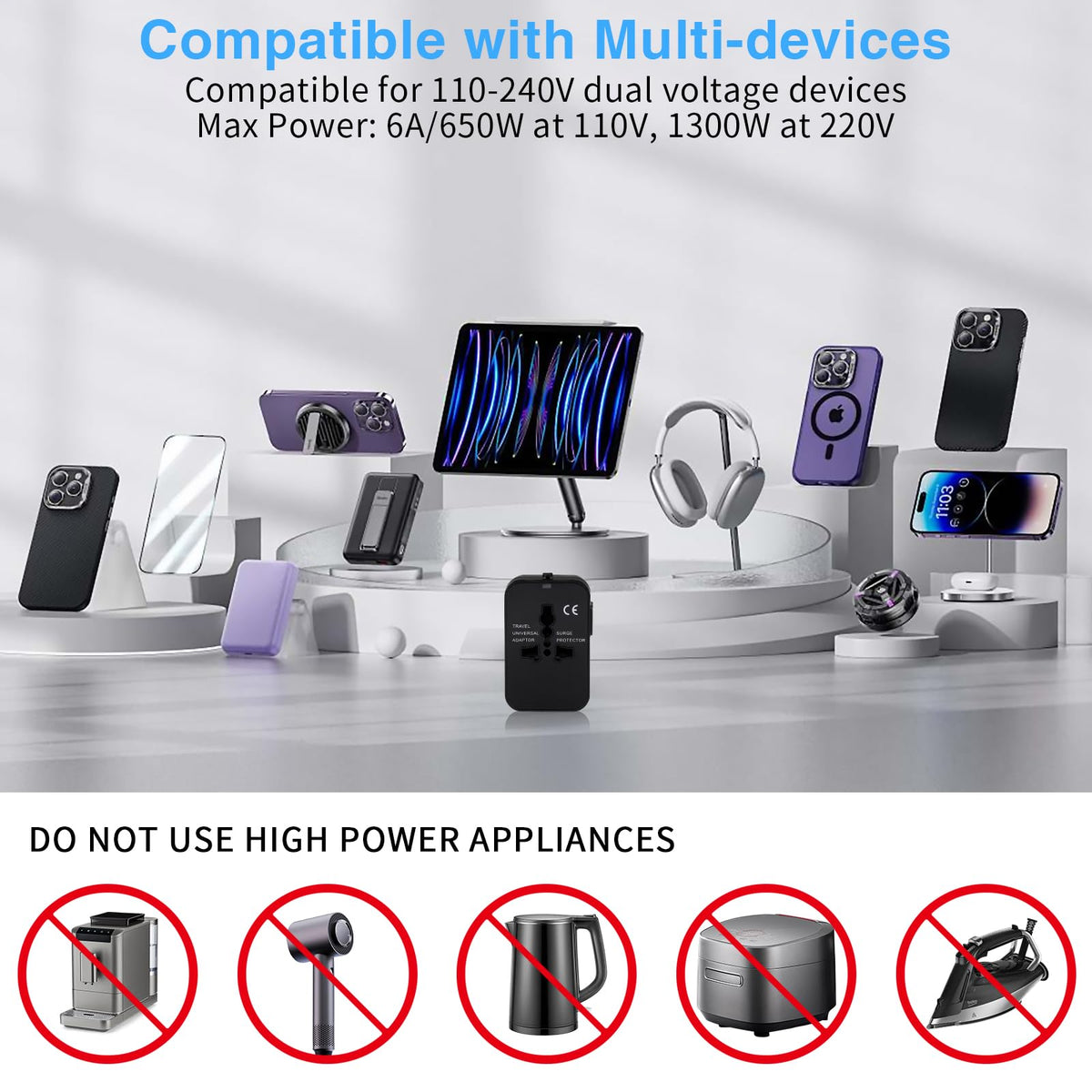 Zinalop worldwide compatibility covers 150 countries for stress-free international trips.