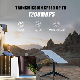 Zinweyton cable connected to Starlink on rooftop showing secure outdoor performance