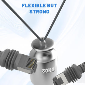 Zinweyton all-weather Starlink cable withstands harsh conditions for year-round reliability.