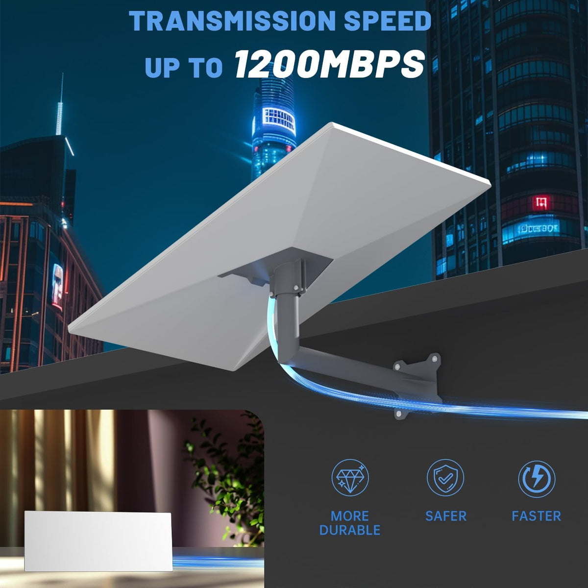 Zinweyton Gen3 RJ45 speed upgrade reduces resistance and enables faster data transfer.