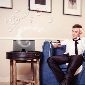 ZIOCOM compatible Bose iPod/iPhone SoundDock setup for easy wireless listening.