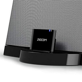ZIOCOM 30-pin Bluetooth adapter connects iPhone to Bose SoundDock for wireless music.
