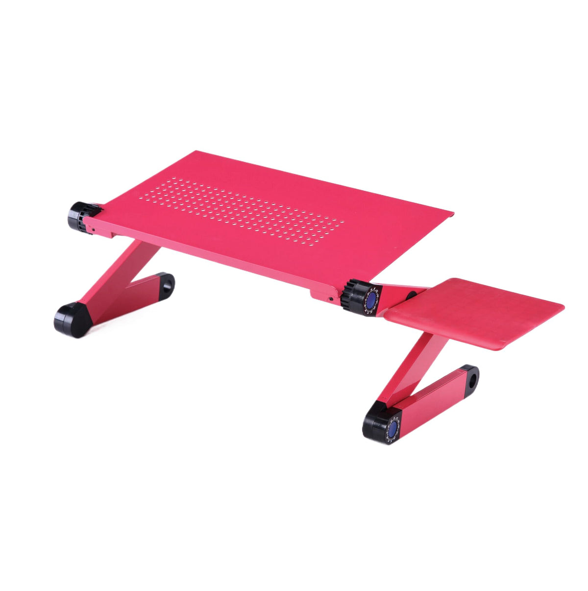 Zippace front view showing full tray and anti-slip baffles for secure use