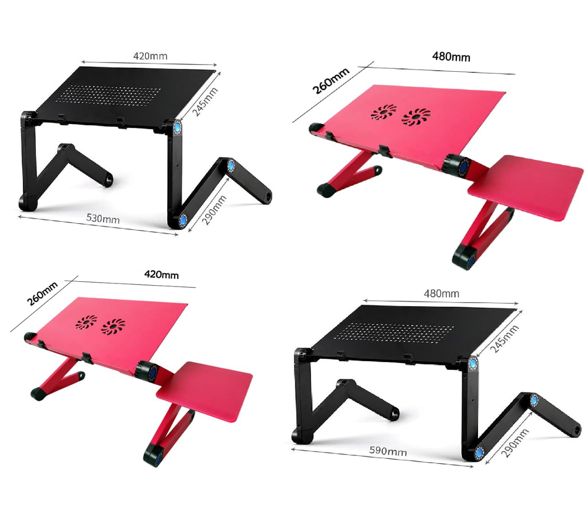 Zippace USB fans detail showing active cooling benefit and low noise