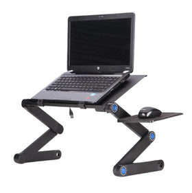 Zippace mouse pad and anti-slip clip keeping laptop secure during use
