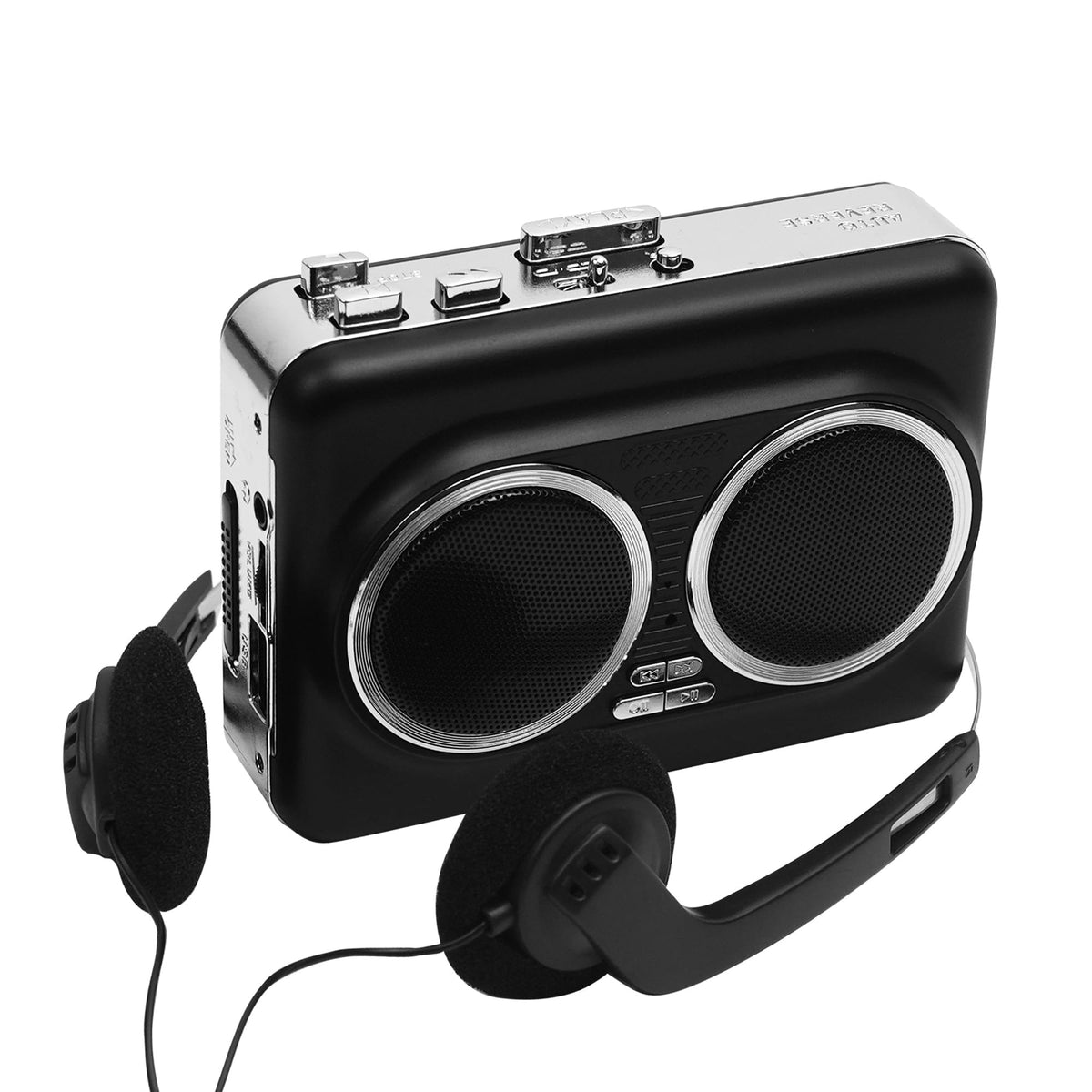 Zipteck lifestyle on table next to laptop for digitizing tapes anywhere