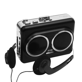 Zipteck lifestyle on table next to laptop for digitizing tapes anywhere