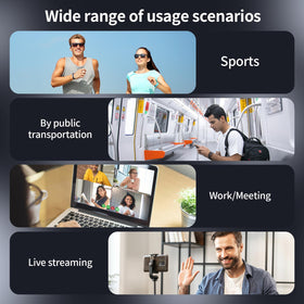ZIQOPGD neckband microphone delivers clearer audio for calls
