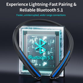 ZIQOPGD neckband dual-device pairing for easy switching between devices