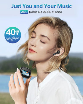 ZIUTY ANC close-up showing noise cancellation for immersive listening.