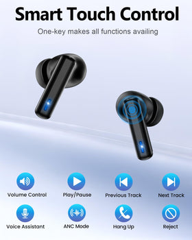 ZIUTY dual ENC mics reduce background noise for clearer calls