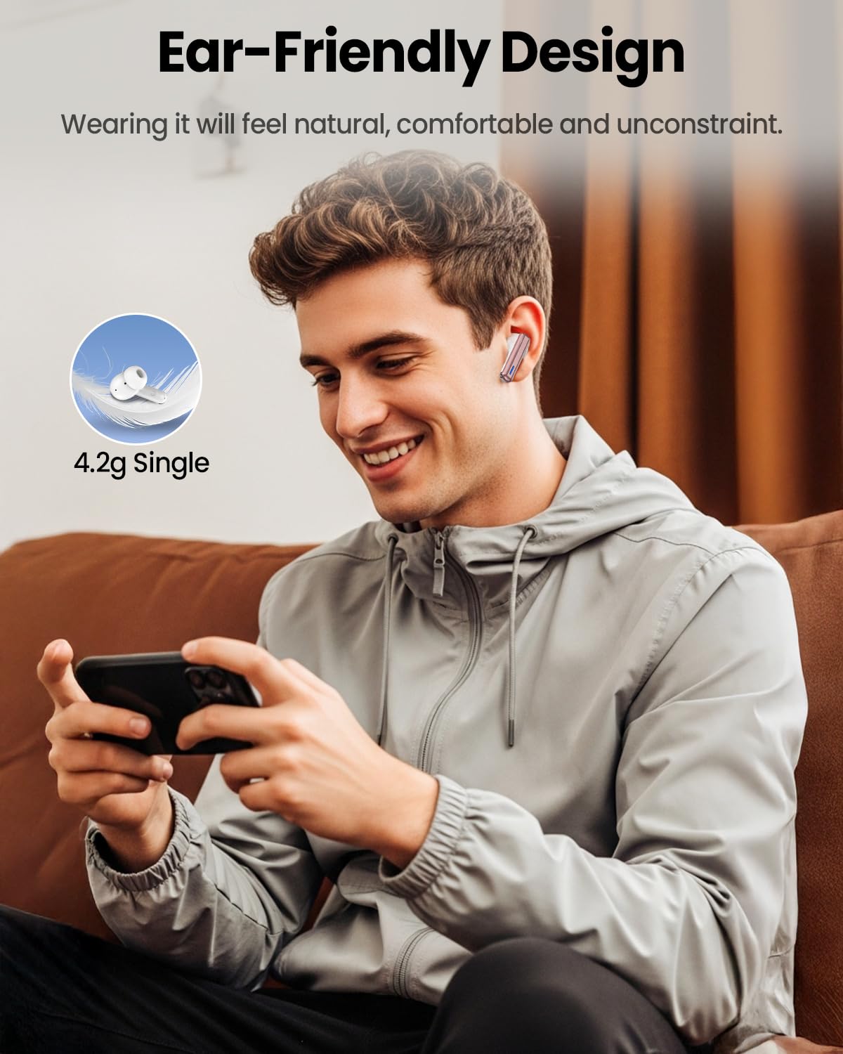 ZIUTY long-lasting battery case supports all-day listening
