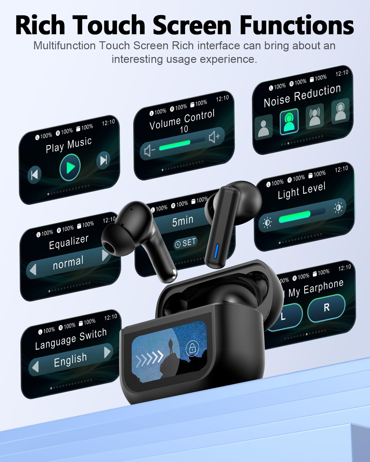 ZIUTY smart ANC with transparency keeps you aware during workouts