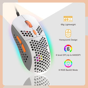 ZIYOU LANG mouse top with DPI button showing adjustable sensitivity for precise control