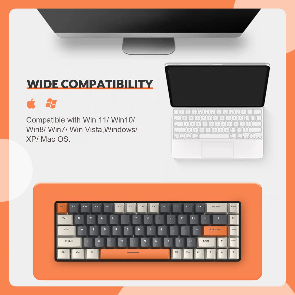 Console compatibility with USB wired connection for PS4/PS5 and more