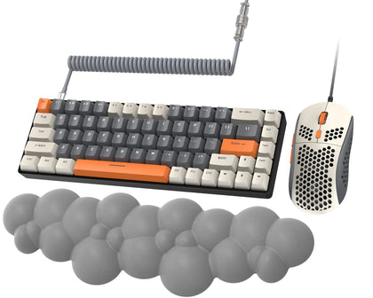 ZIYOU LANG RK-T8PR0 keyboard in compact 68-key layout for space-saving setup