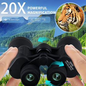 ZIYOUHU 20x50 binoculars waterproof and nitrogen-purged build resists fog and rain