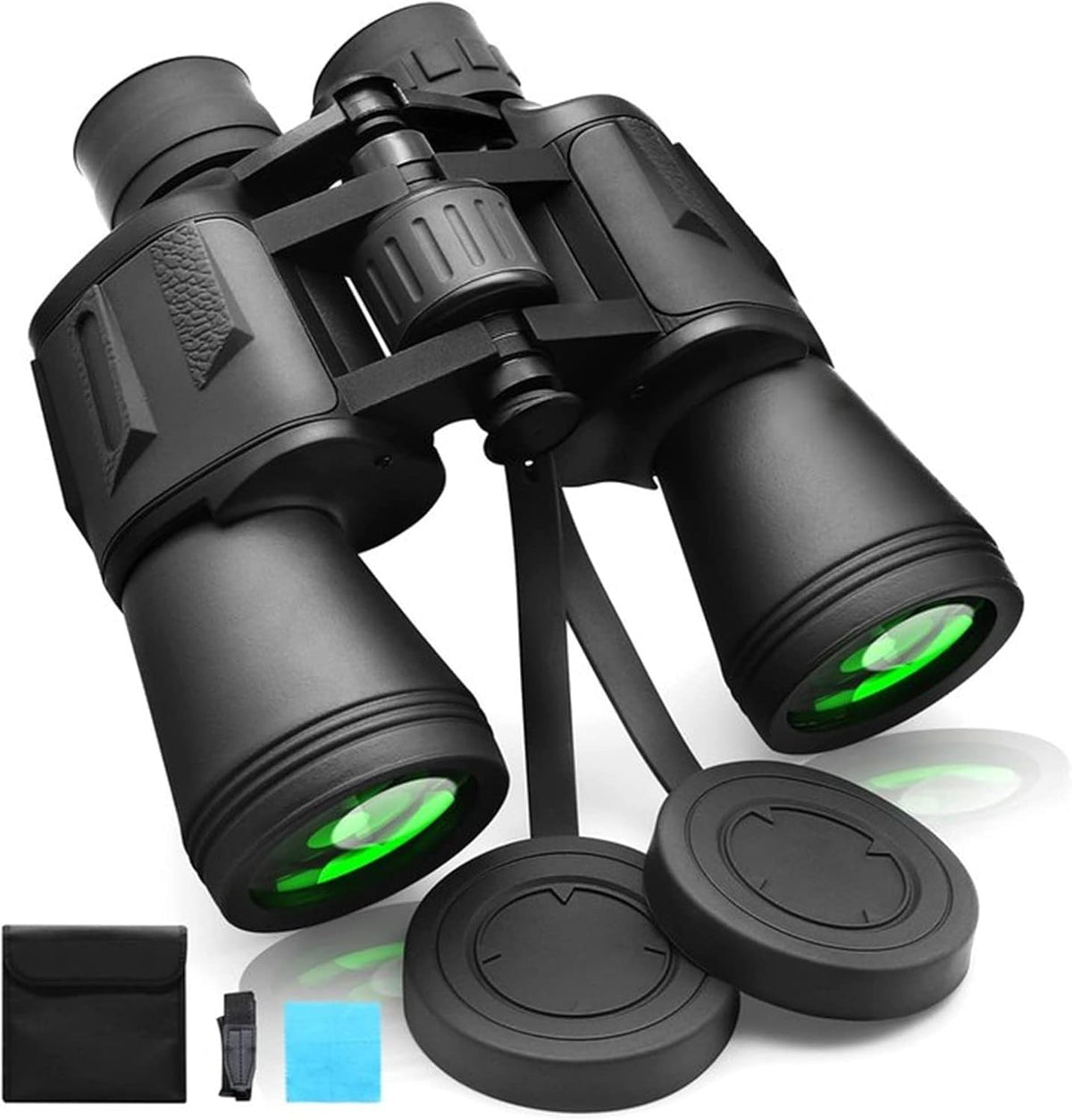 ZIYOUHU binoculars 20x50 front view for distant wildlife viewing with clear detail