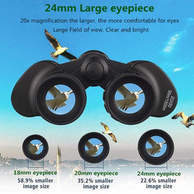 ZIYOUHU binoculars FMC coating and Bak-4 prism provide true color at dawn