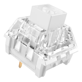 Zjmehty Kailh Box White front packaging showing 72 switches and protective tray benefits