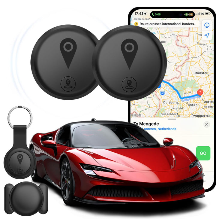 Zlsoeci front packaging showing compact black trackers for easy deployment
