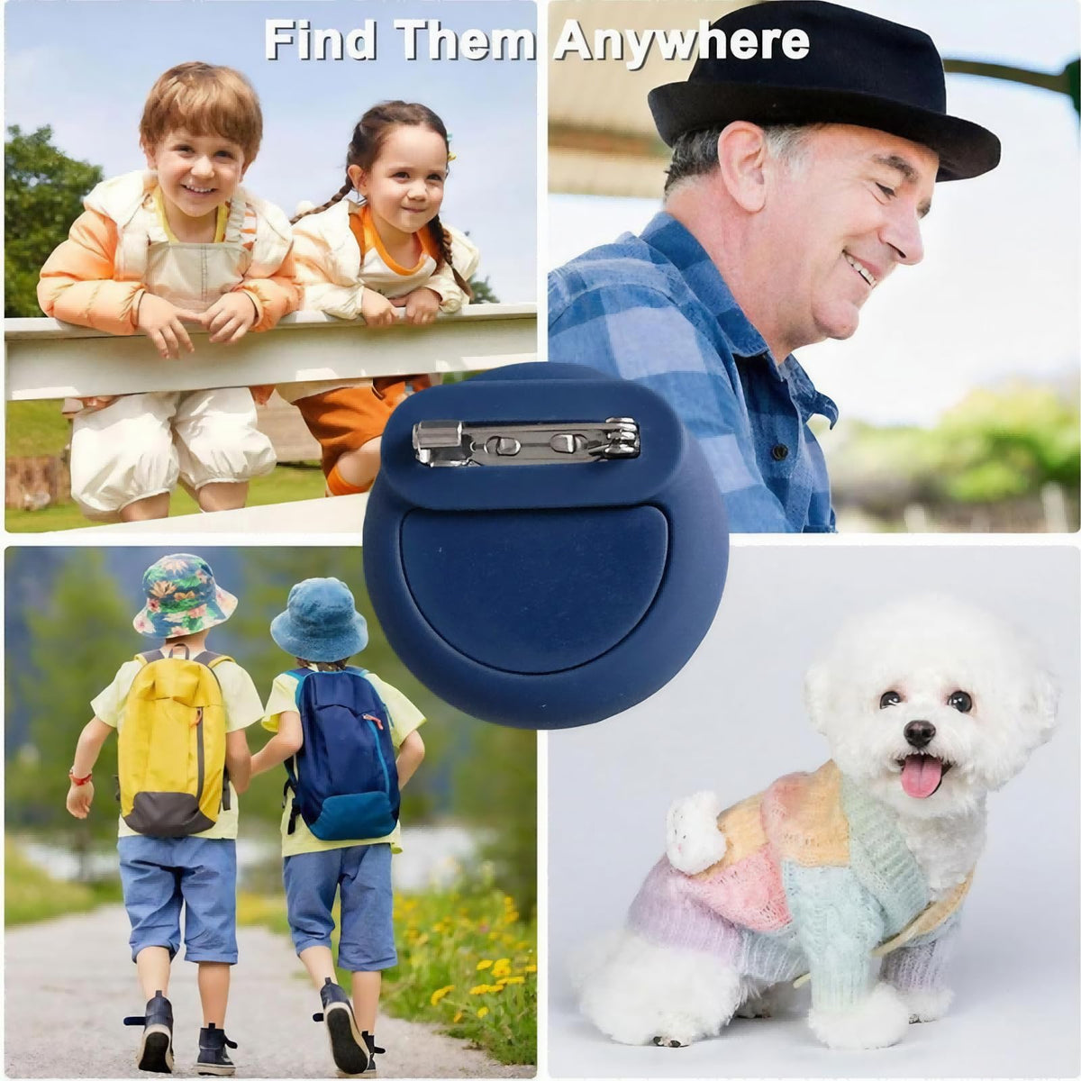 ZMHAZHM AirTag Bracelet family-friendly use in school, travel, and sports.