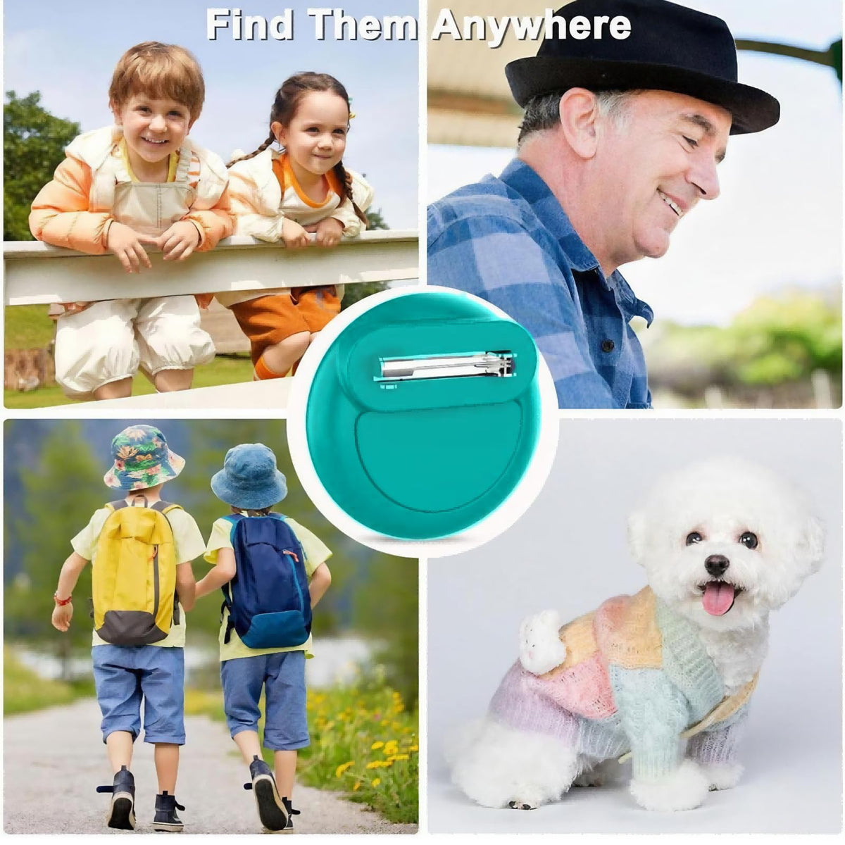ZMHAZHM AirTag Bracelet 360-degree protection against scratches and drops