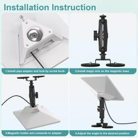 ZMHH mount beside ruler showing compact 2.05-inch adapter scale