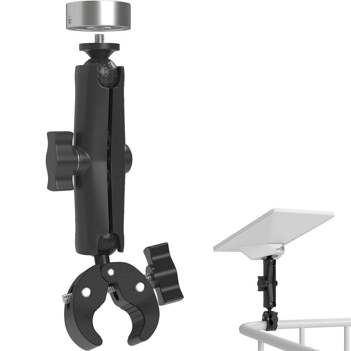 ZMHH Starlink Mini Mount round adapter secures versatile mounting on any surface.
