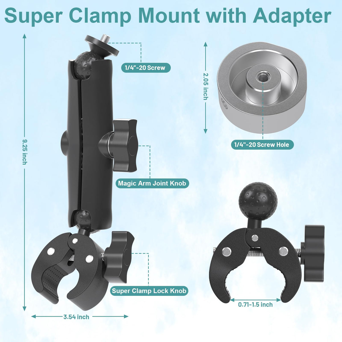 ZMHH Starlink Mini Mount installs tool-free on RVs, boats, roofs, and more.