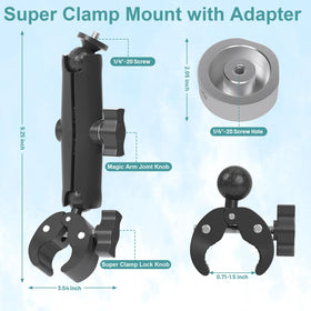 ZMHH Starlink Mini Mount installs tool-free on RVs, boats, roofs, and more.