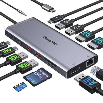 ZMUIPNG front view showing all ports and compact design, improves connectivity