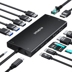 ZMUIPNG on a styled desk demonstrating neat cable management and productivity