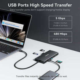 ZMUIPNG close-up of PD charging and gigabit ethernet for reliable power and network
