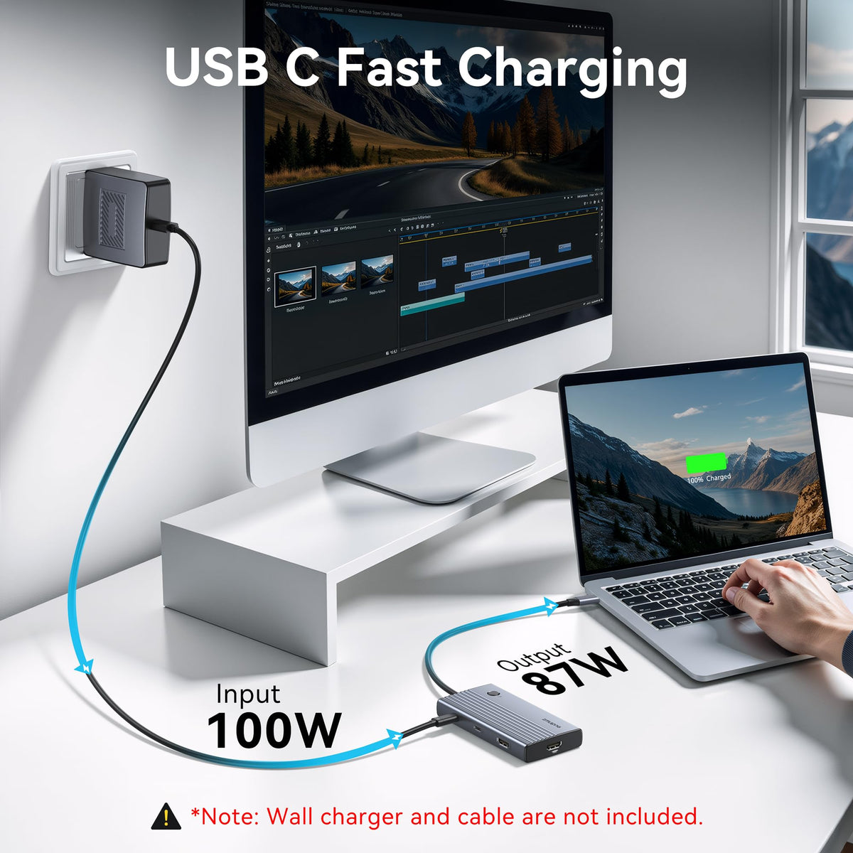 ZMUIPNG dual HDMI outputs support versatile 4K or 2K display setups.