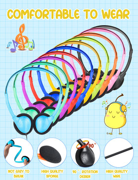 ZNXZXP adjustable headband with padded cushions for comfortable all-day wear.