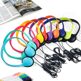 ZNXZXP Headphones with 3.5mm jack compatible with most devices.