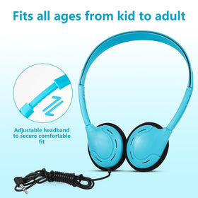 ZNXZXP Headphones with soft padding providing comfortable listening in class.